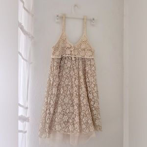 NWOT Mini lace dress